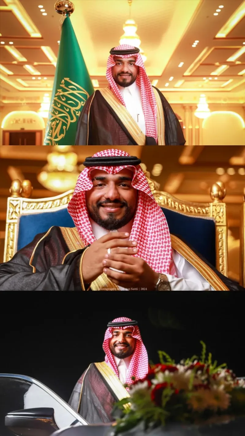 بورتريه العريس في ليلة الزواج — تصوير معتز ساتي