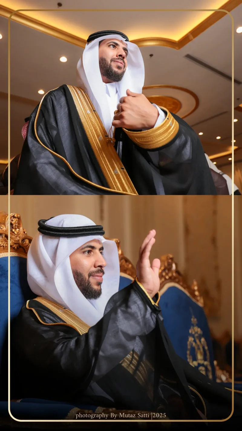 بورتريه العريس في ليلة الزواج — تصوير معتز ساتي