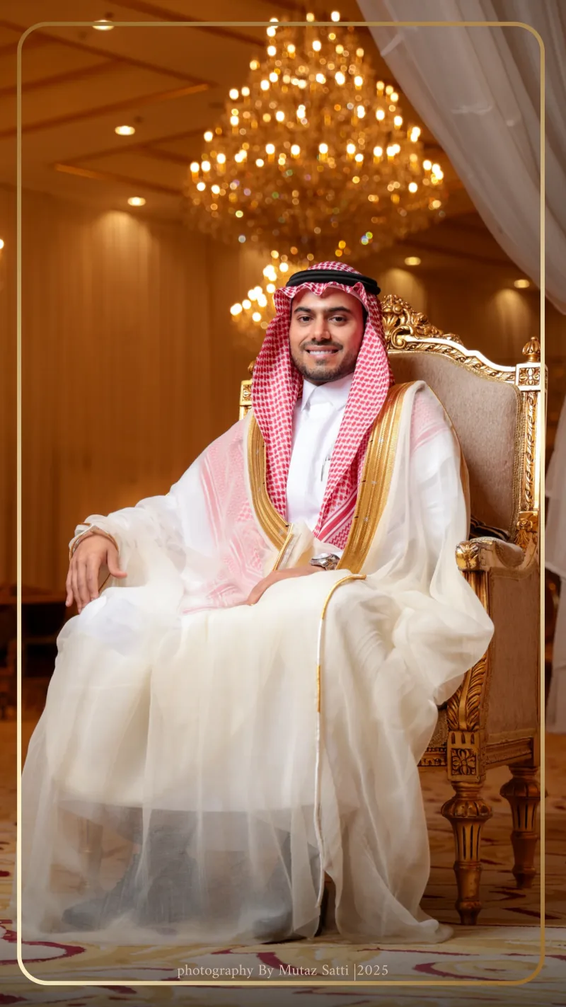 بورتريه العريس في ليلة الزواج — تصوير معتز ساتي