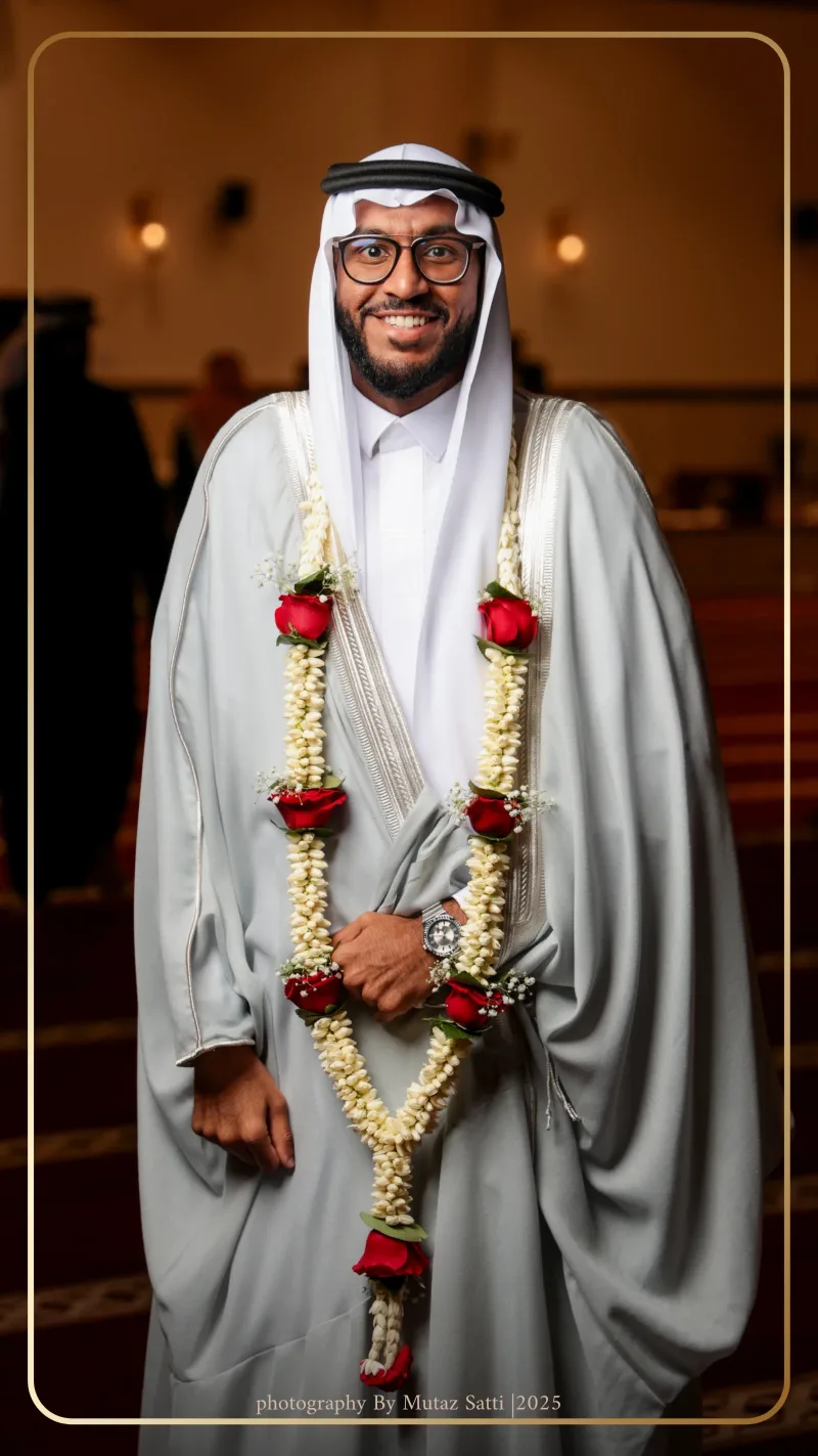 بورتريه العريس في ليلة الزواج — تصوير معتز ساتي