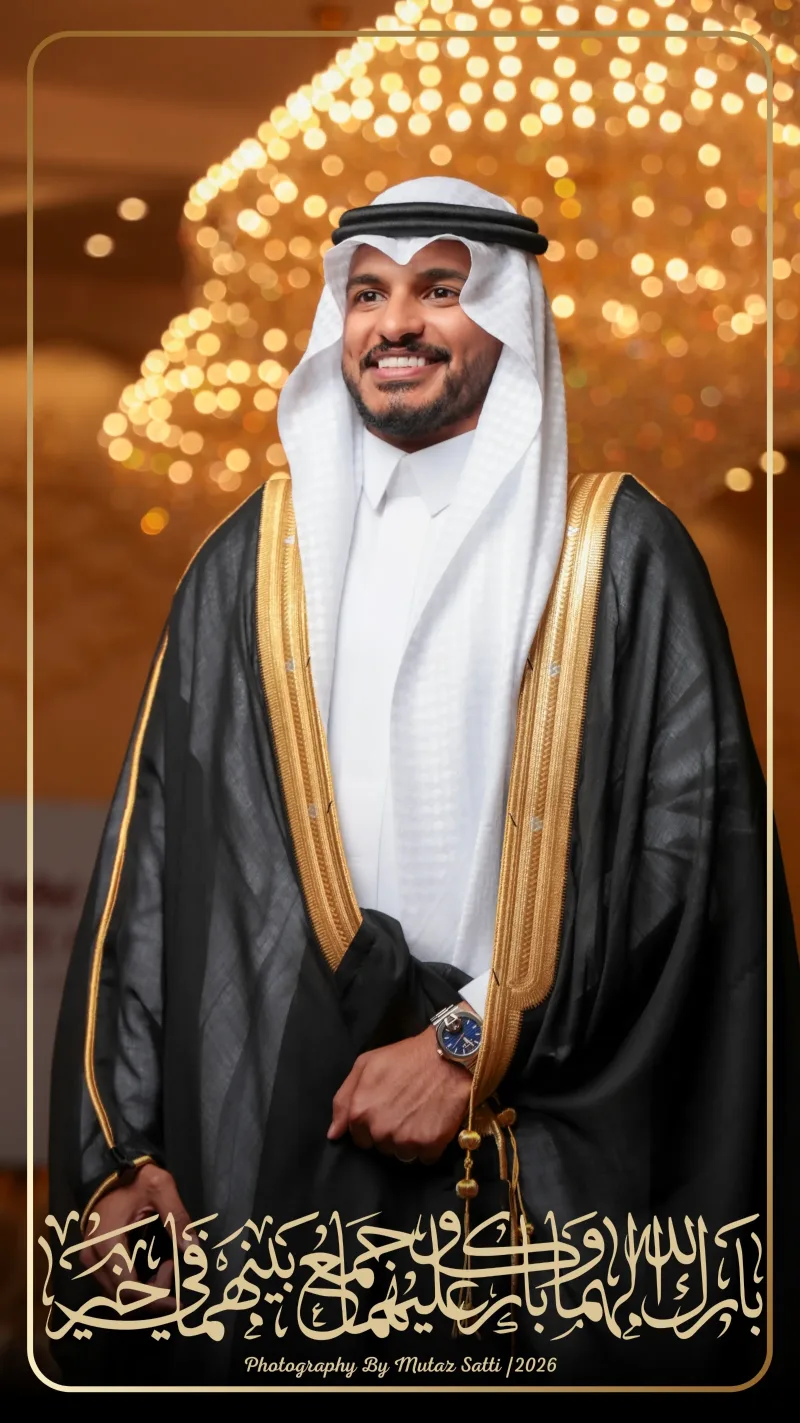 بورتريه العريس في ليلة الزواج — تصوير معتز ساتي